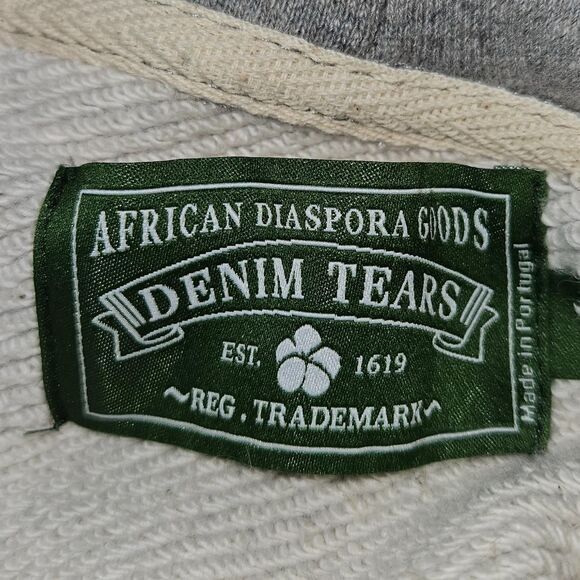 Denim Tears Men's Grey Hoodie - Picture 4 of 8